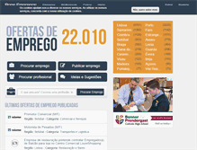 Tablet Screenshot of bonsempregos.com